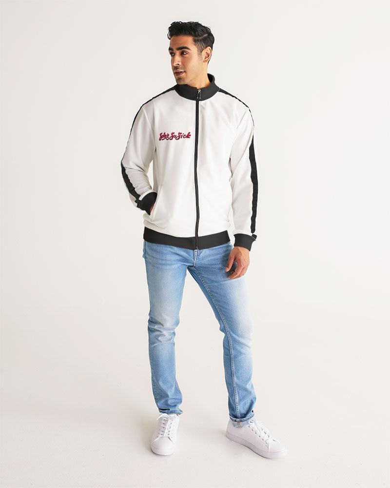 Signature Solez 2 Men's Stripe-Sleeve Track Jacket