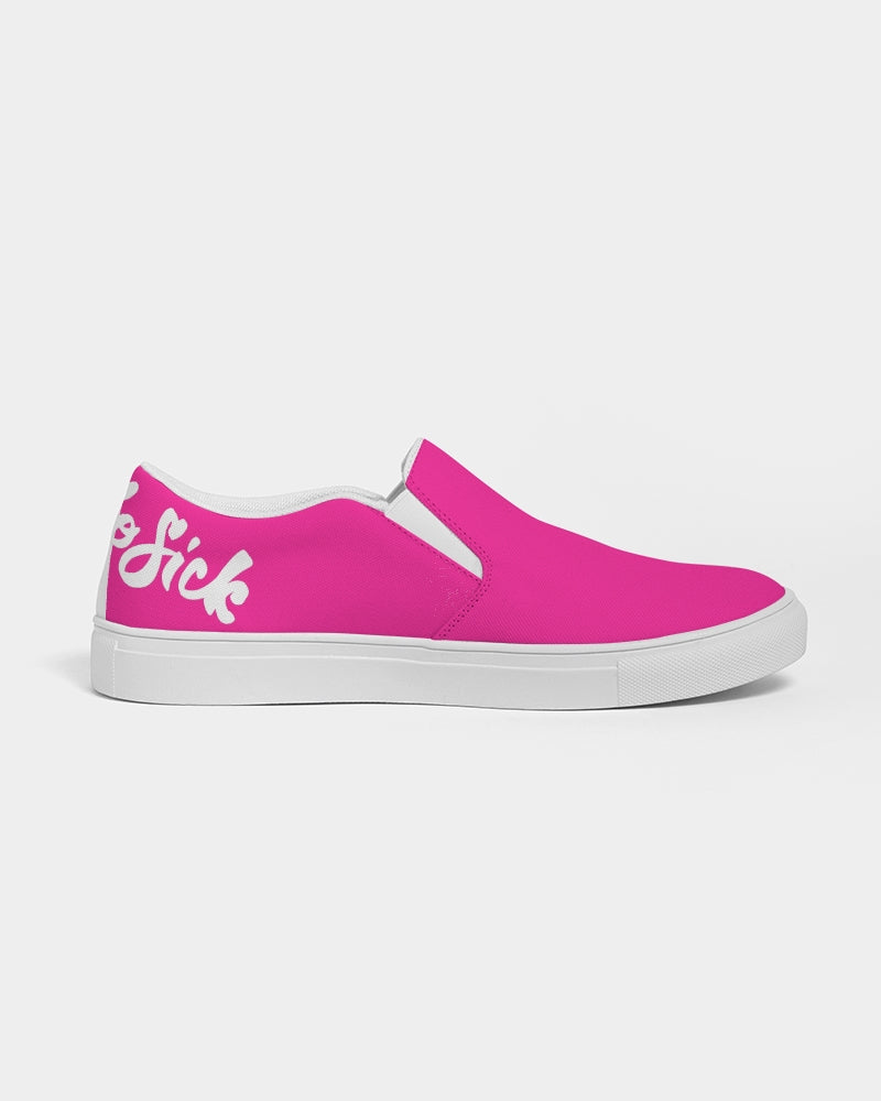 Women's Slip-On Canvas Shoe (Hot Pink)