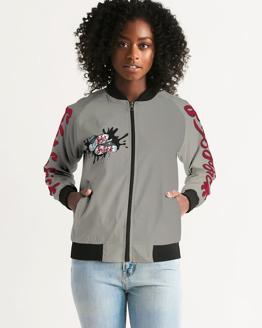 Silver Solez Women's Bomber Jacket