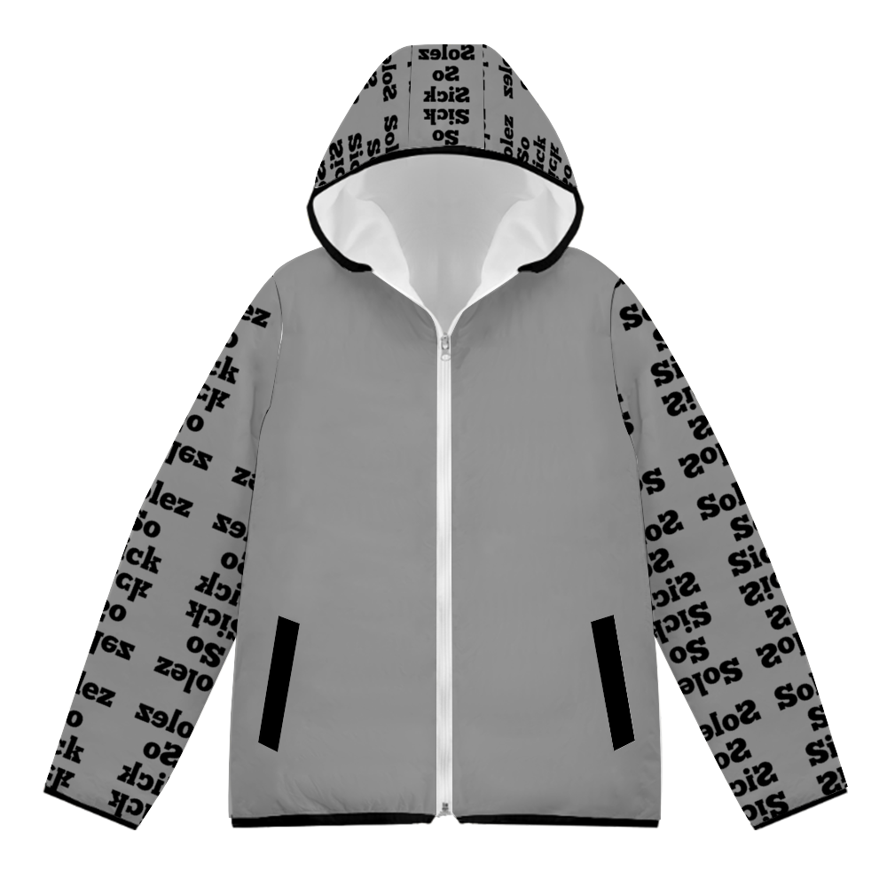 SolezSoSick Windproof Full-Zip Bubble Coat