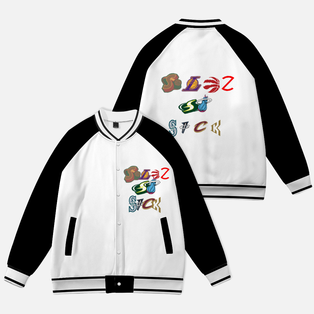 Sports Letters Baseball Jacket