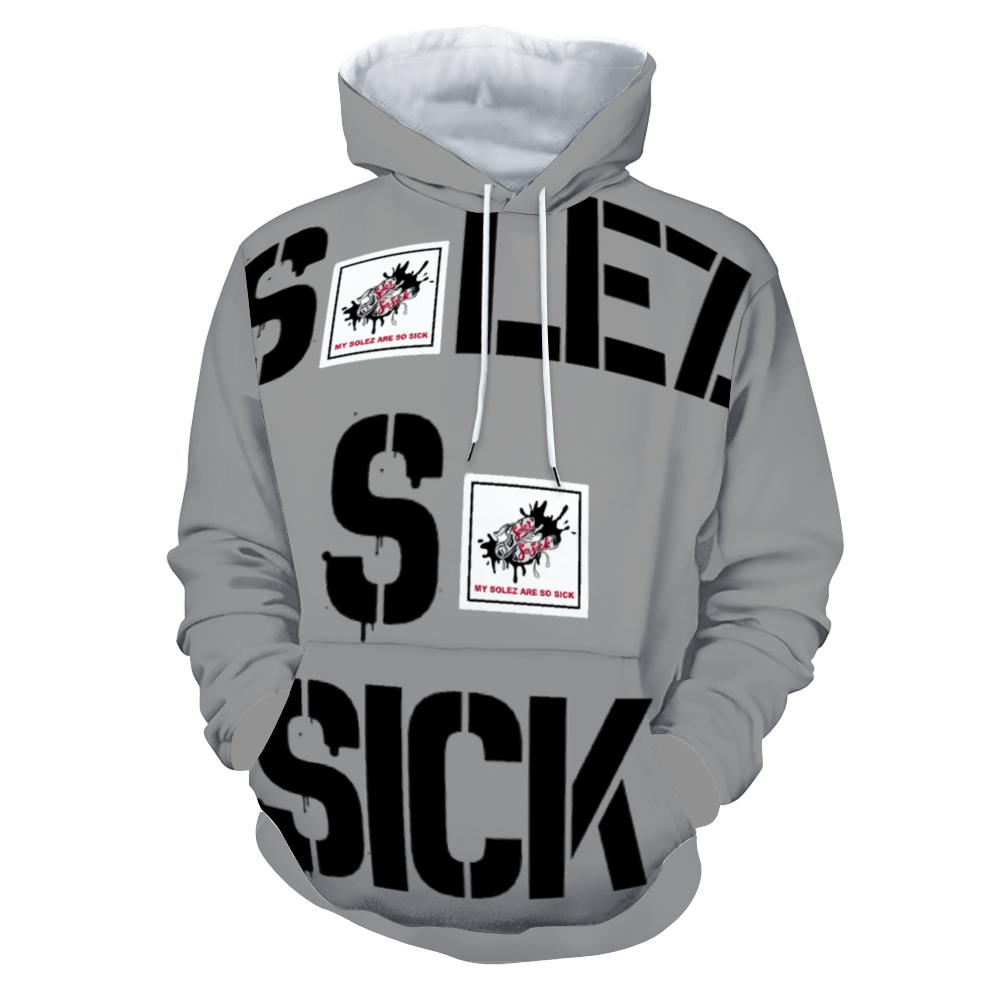 SolezSoSick Plush Hoodie with Pockets