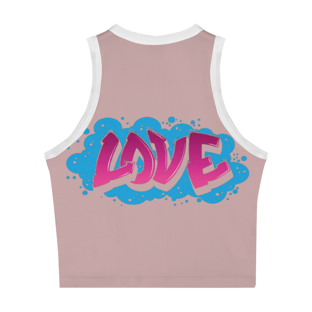 Women's Sleeveless Crop Top Tank Top