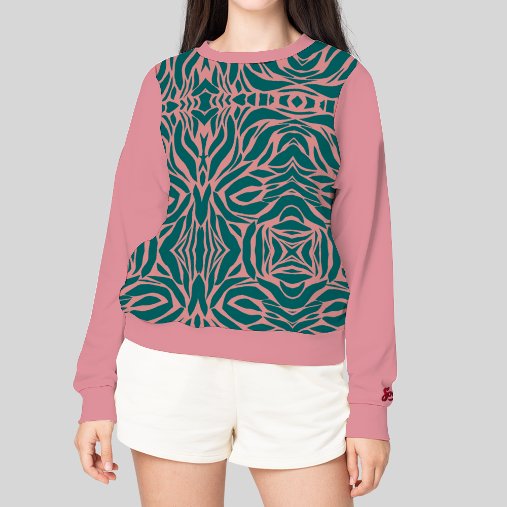 SolezSoSick Pink/Green Sweatshirt