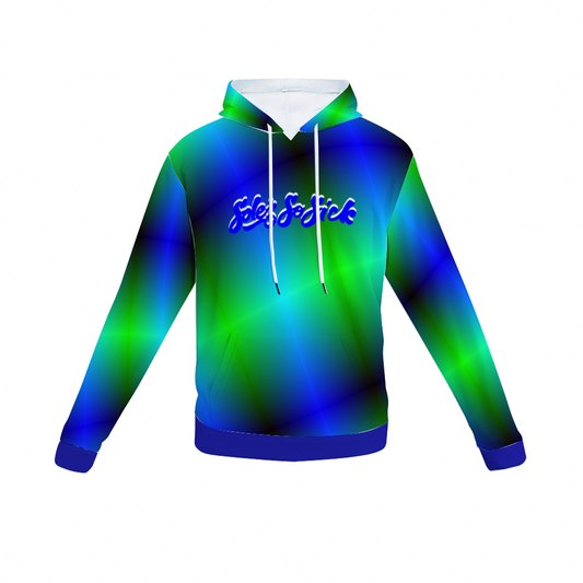 Plush Hoodies with Pockets (Green and Blue)