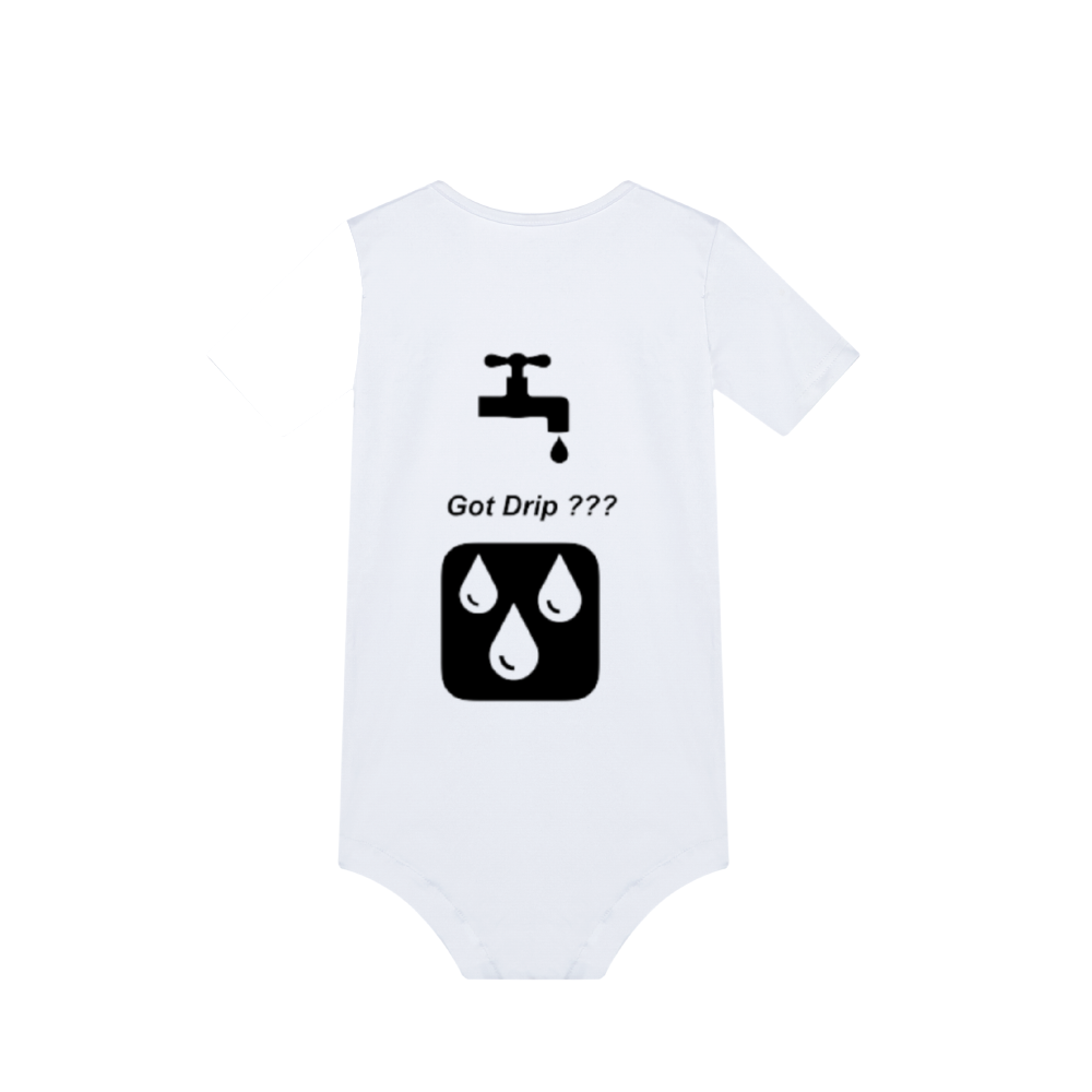 "Quoted" Baby Onesie (White)