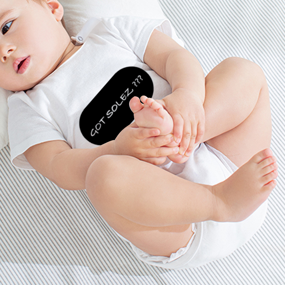 "Quoted" Baby Onesie (White)