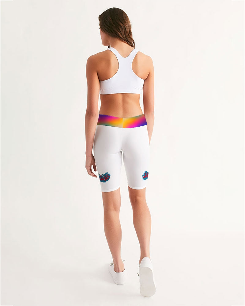 Women Mid-Rise Bike Shorts