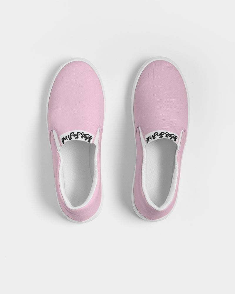 Women's Slip-On Canvas Shoe (Light Pink)