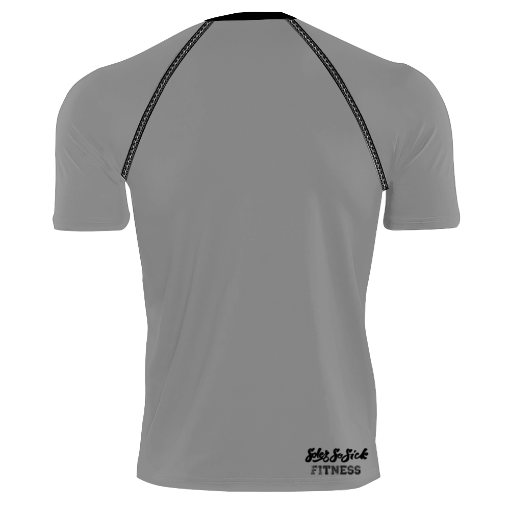 SolezSoSick Fitness Tops Stretchable Quick Drying Sports Tees