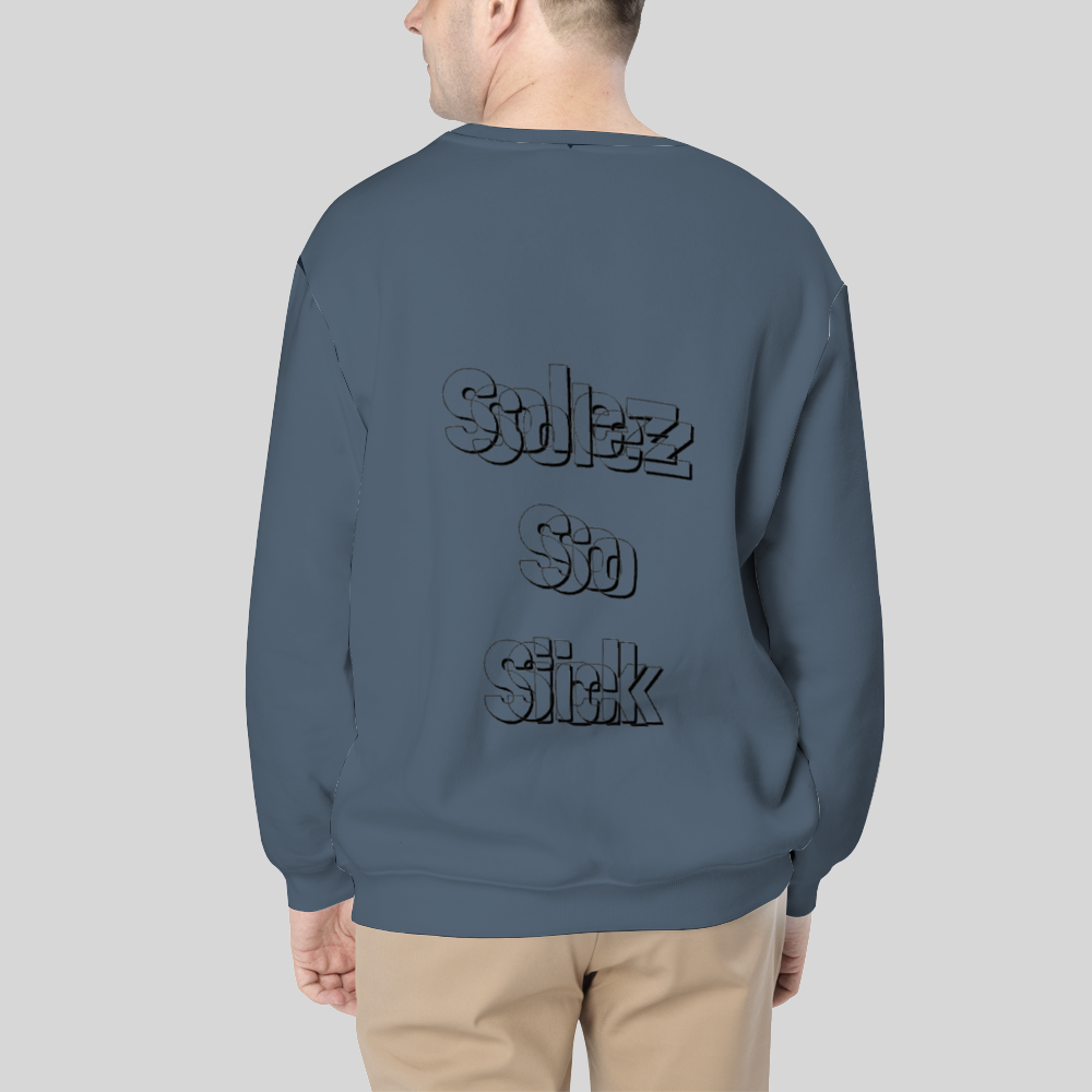 SolezSoSick Seeing Double??? Crewneck Sweatshirt