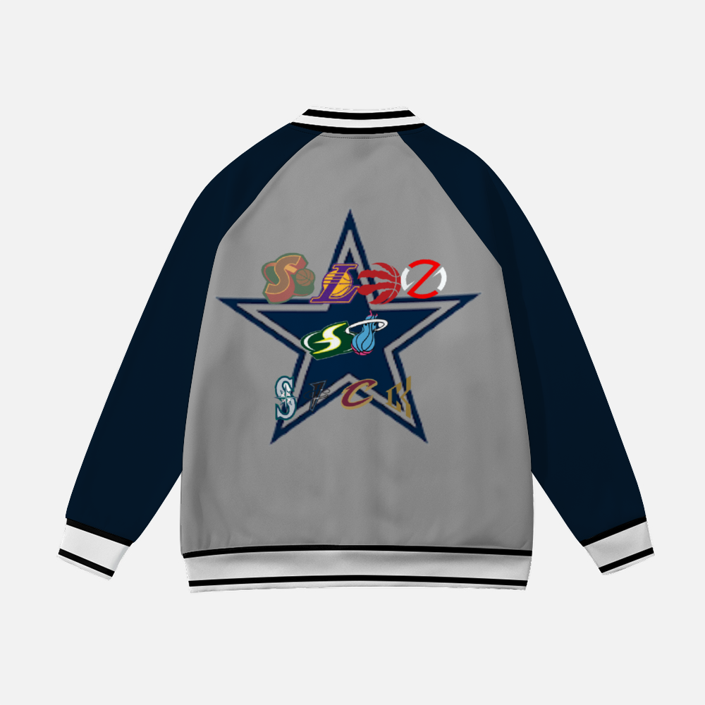 Sports Letters Baseball Jacket