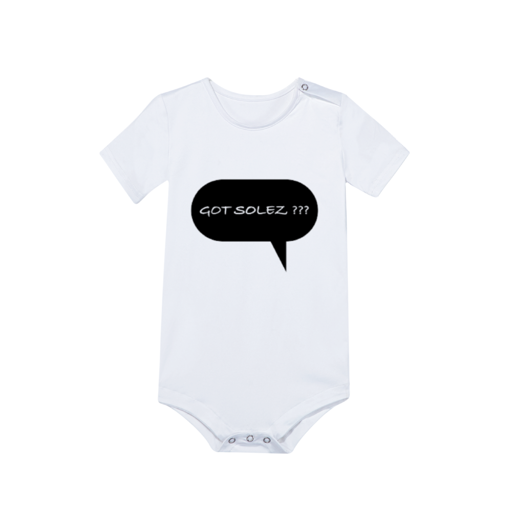 "Quoted" Baby Onesie (White)