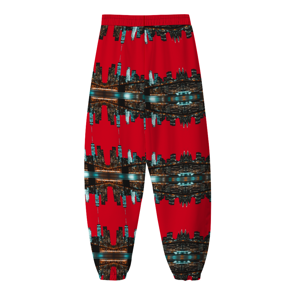 Windbreaker Pants "The City 2" (Red)