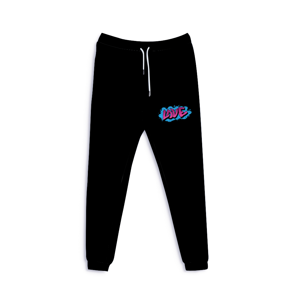 "LOVE In Color" Sweatpants (Black)