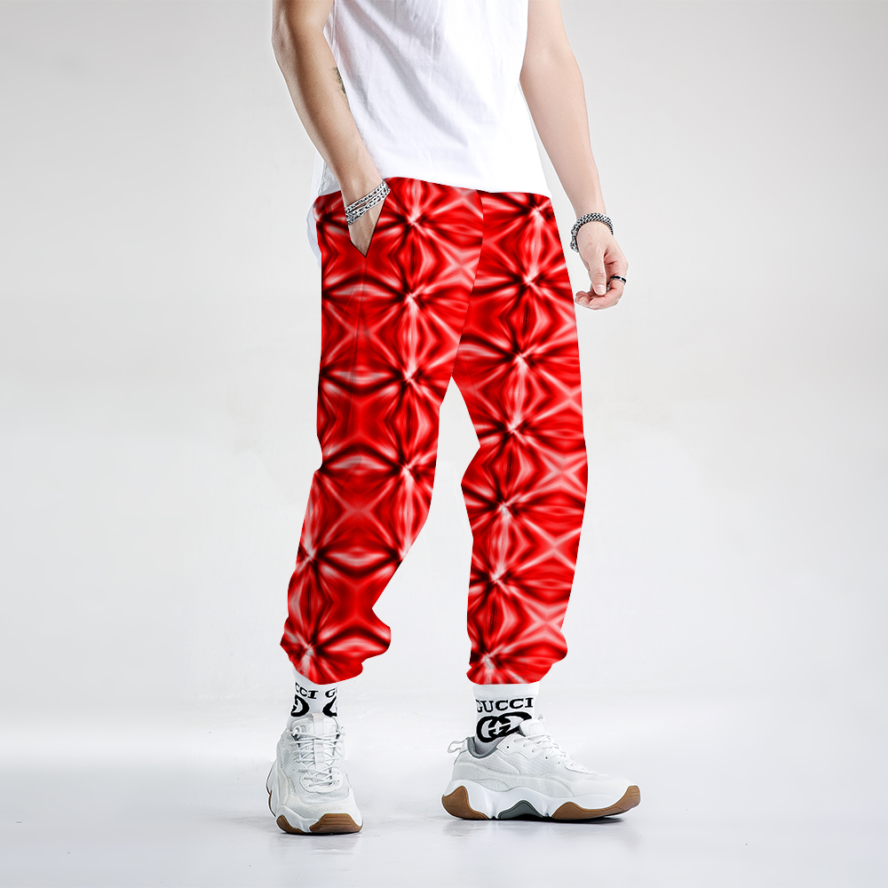 Windbreaker Pants (Red Design)