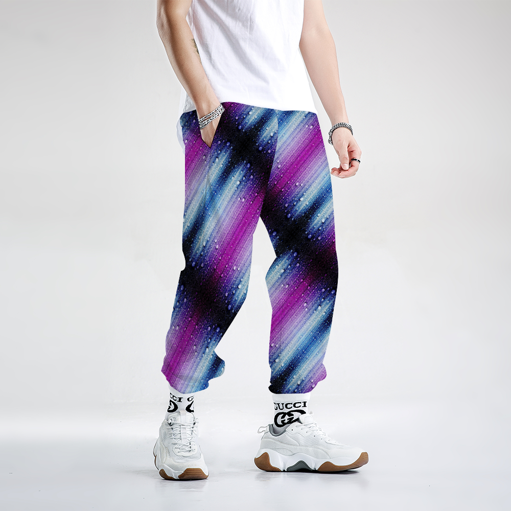 Windbreaker Pants (Raindrop Design)