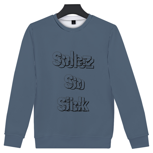 SolezSoSick Seeing Double??? Crewneck Sweatshirt