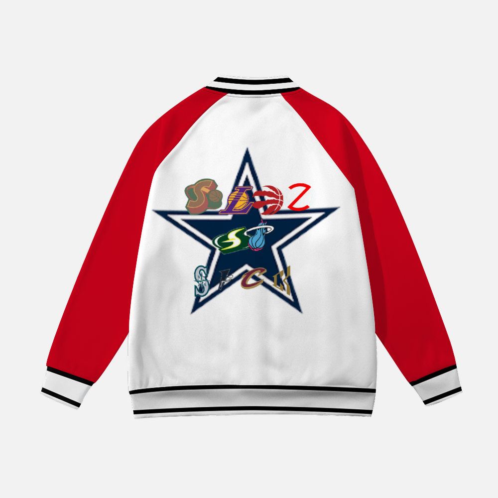 Sports Letters Baseball Jacket