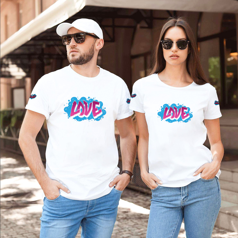 "LOVE In Color" T-shirts (Multiple Colors)