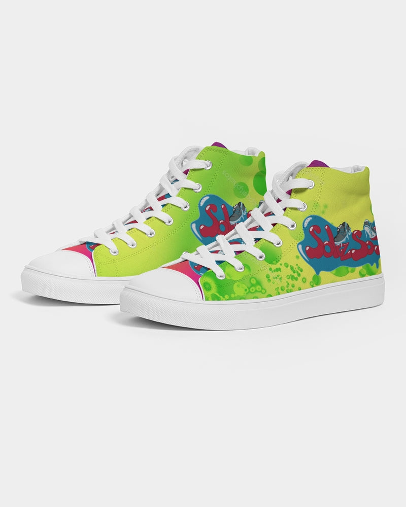 Slime Solez Men's Hightop Canvas Shoe