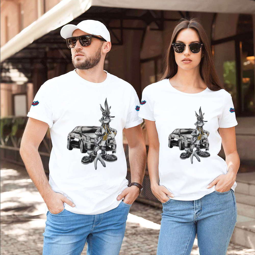 "Bugs Bunny In Style" T-shirts (Multiple Colors)