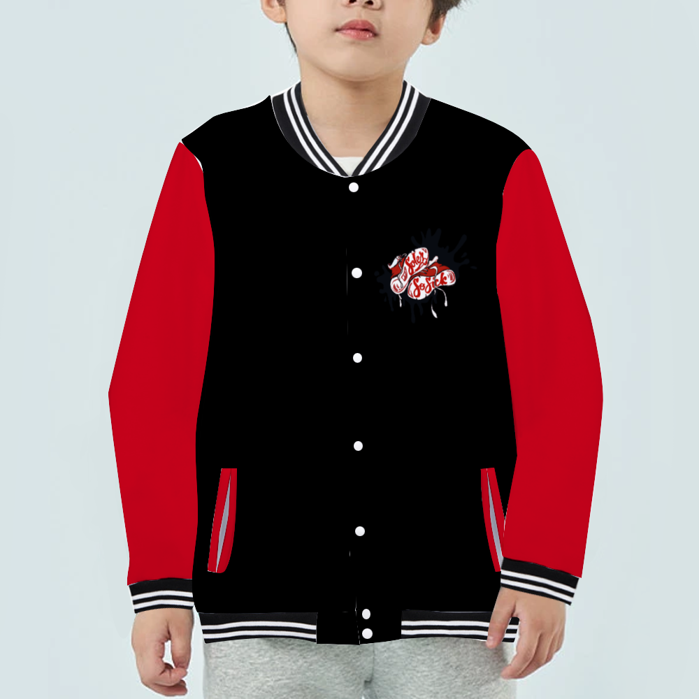 SolezSoSick Kids' Slim Fit Thin Japanese Baseball Jacket