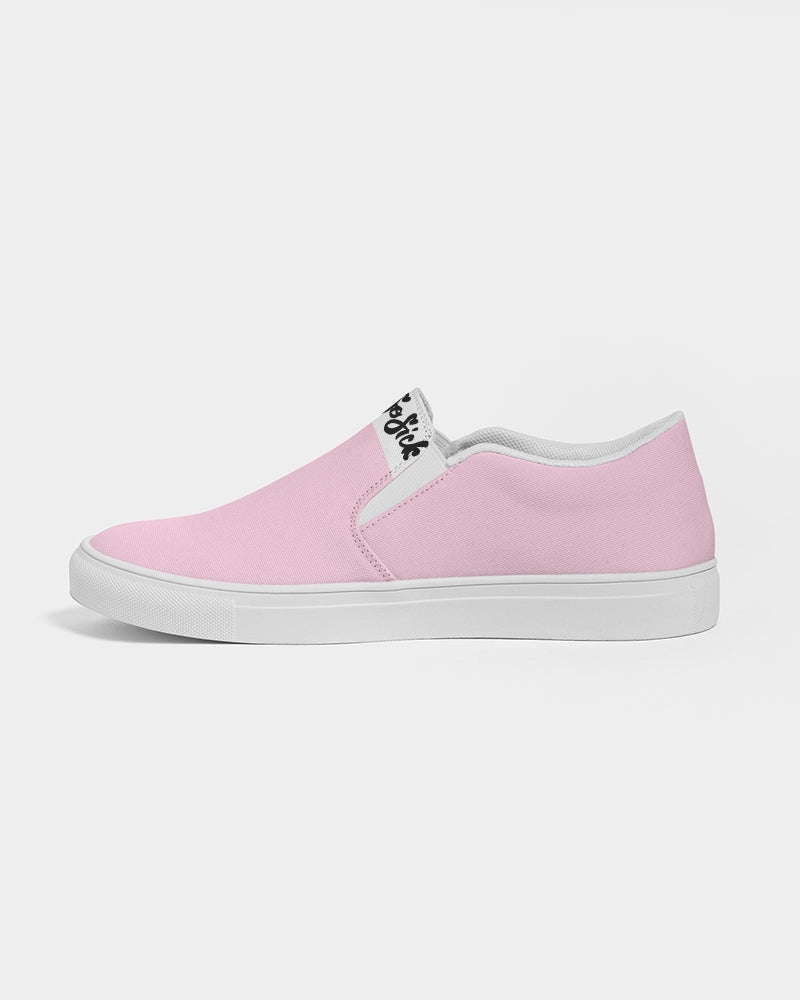 Women's Slip-On Canvas Shoe (Light Pink)