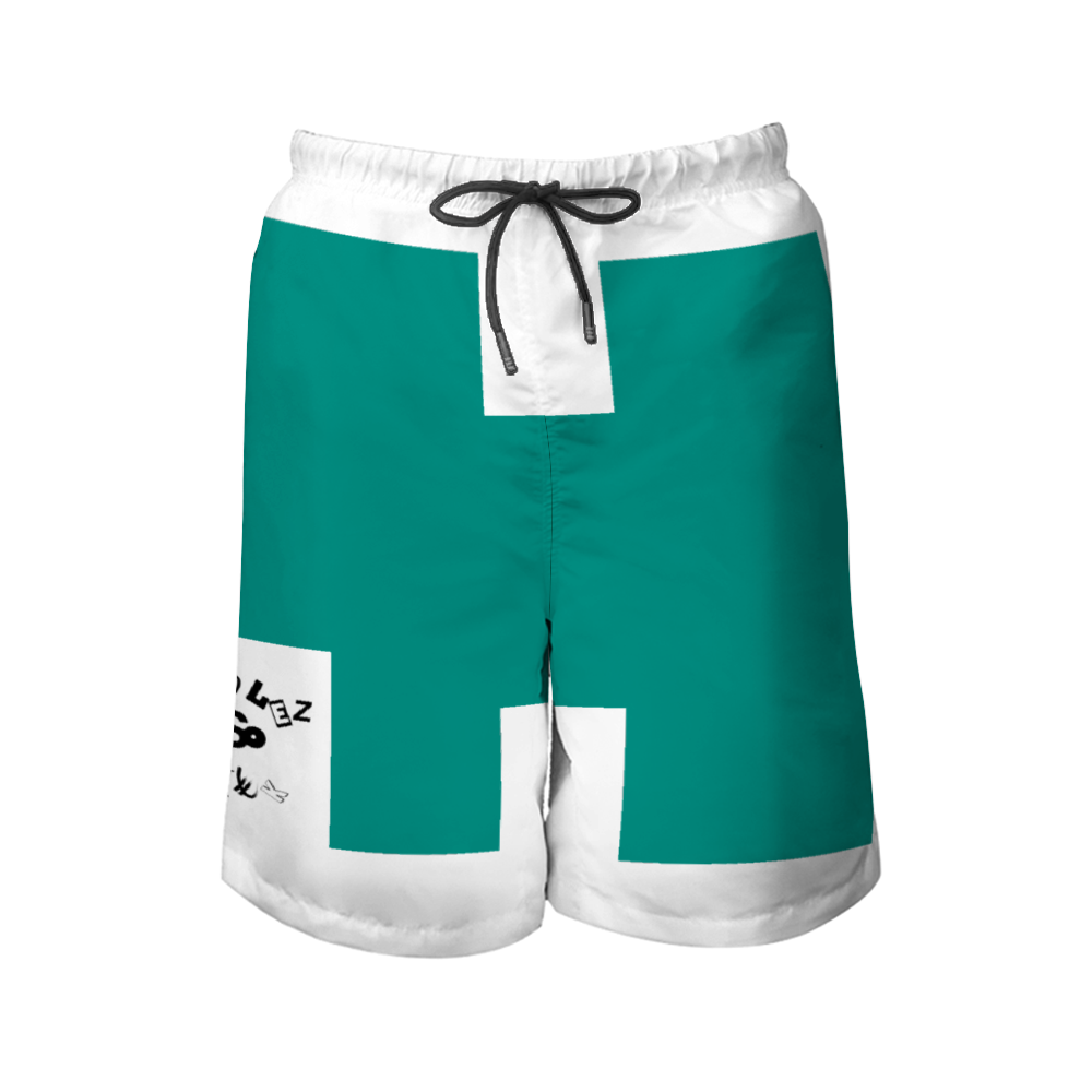 Swim Trunks Beach Shorts with Mesh Lining