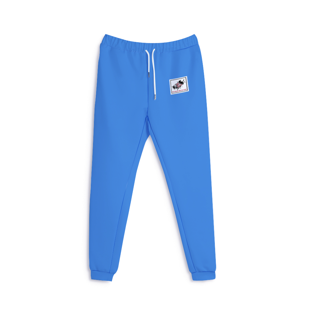 "Quoted" Sweatpants (Baby Blue)