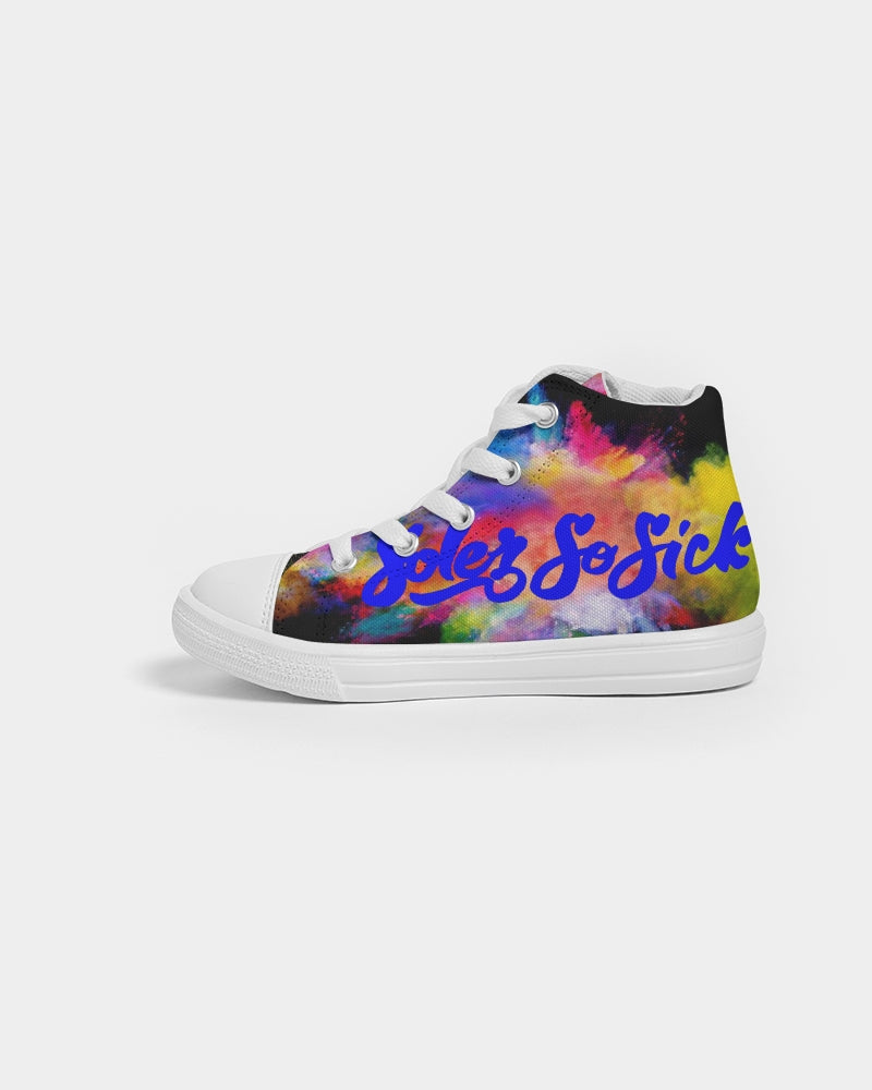 Spray Solez Kids Hightop Canvas Shoe