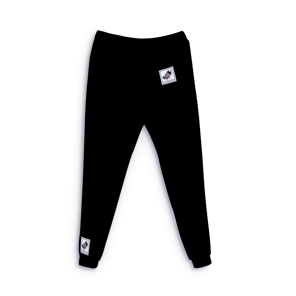 "Quoted" Sweatpants (Black)