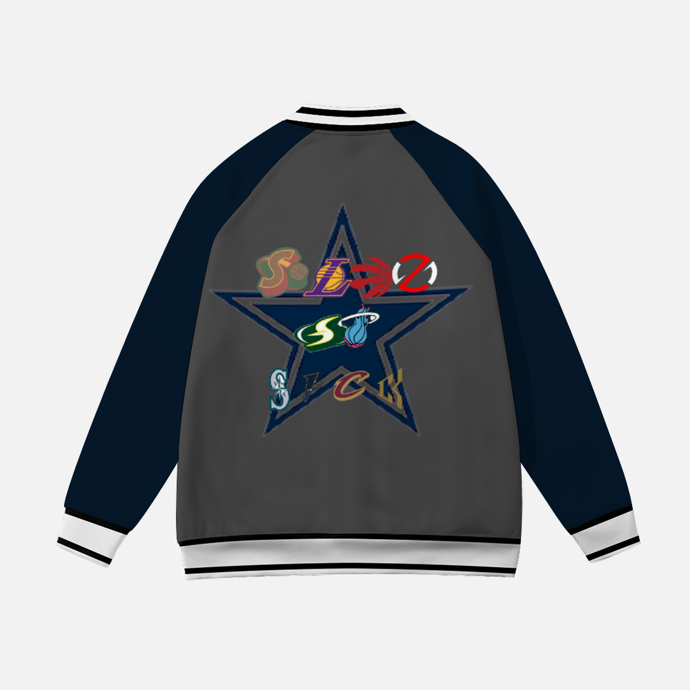 Sports Letters Baseball Jacket