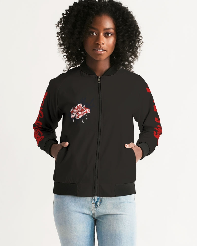 Women's Bomber Jacket (Black)