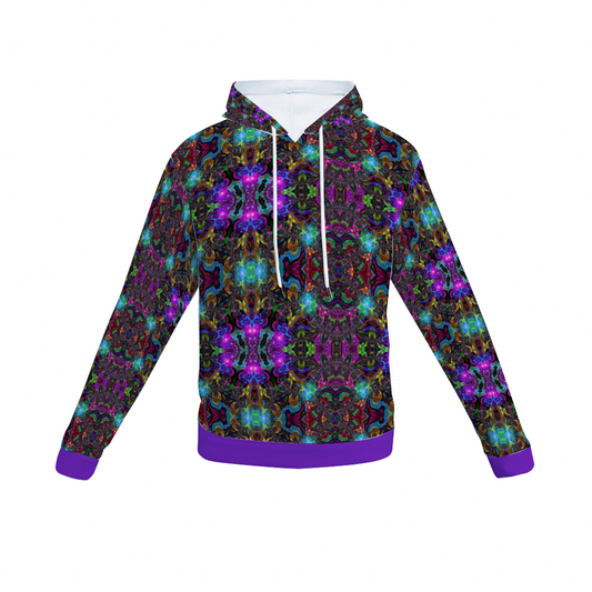 Plush Hoodies with Pockets (Galaxy Design)