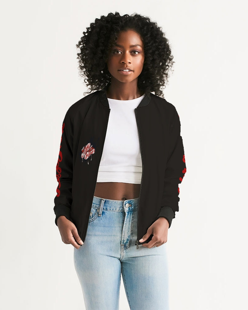 Women's Bomber Jacket (Black)