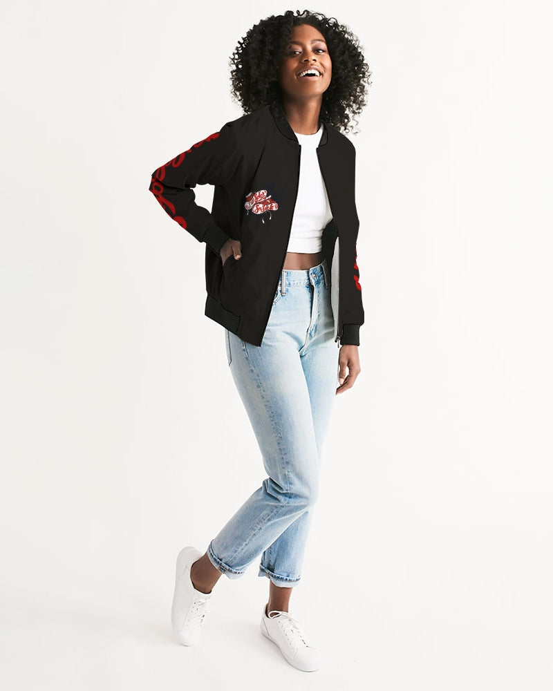 Women's Bomber Jacket (Black)