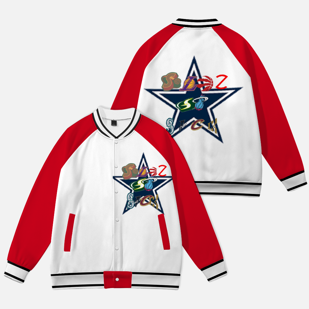 Sports Letters Baseball Jacket