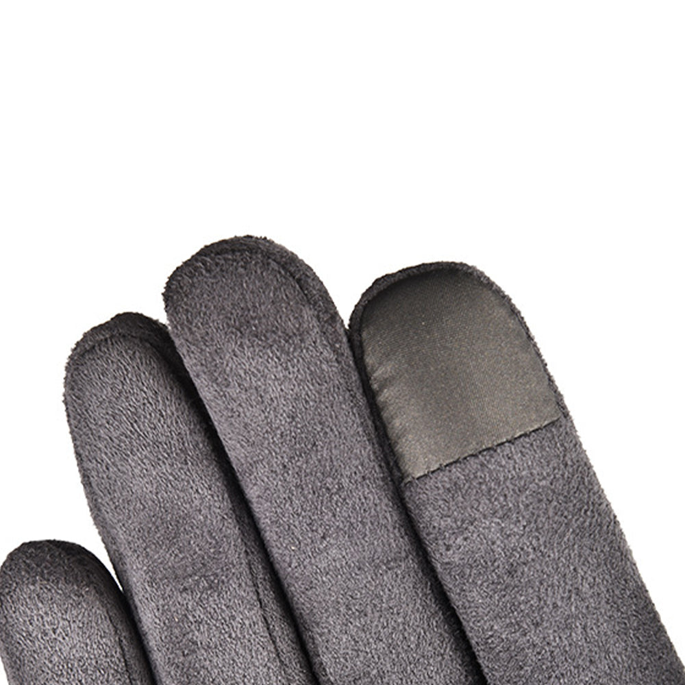 SolezSoSick Suede Fabric Gloves Touch Screen Fashion Gloves