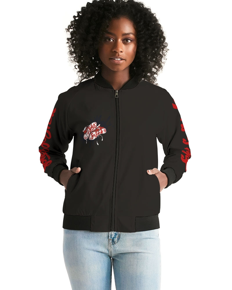 Women's Bomber Jacket (Black)