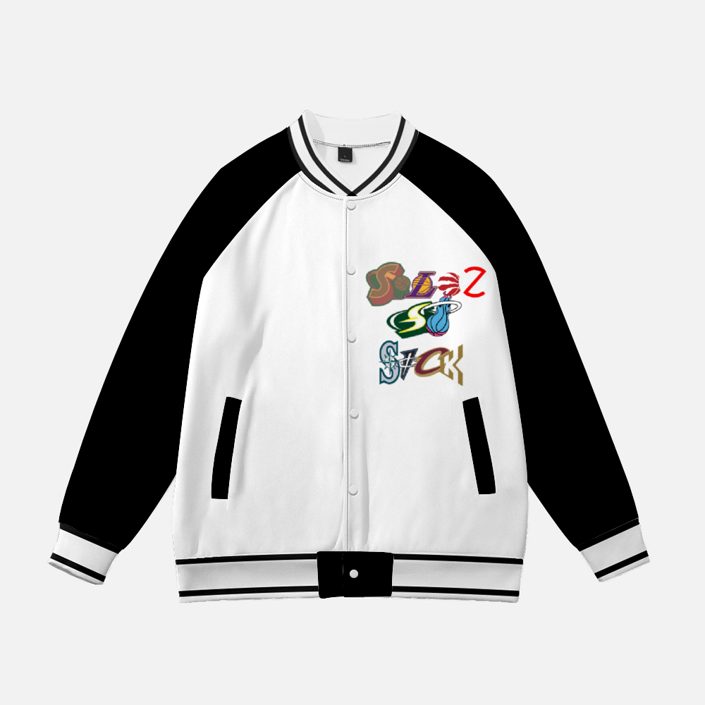 Sports Letters Baseball Jacket