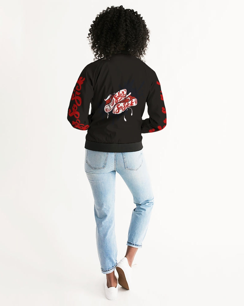 Women's Bomber Jacket (Black)