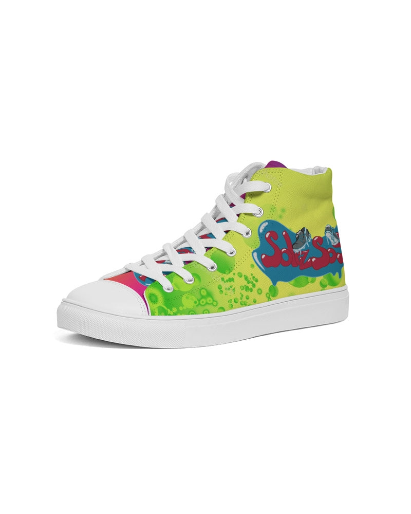 Slime Solez Men's Hightop Canvas Shoe