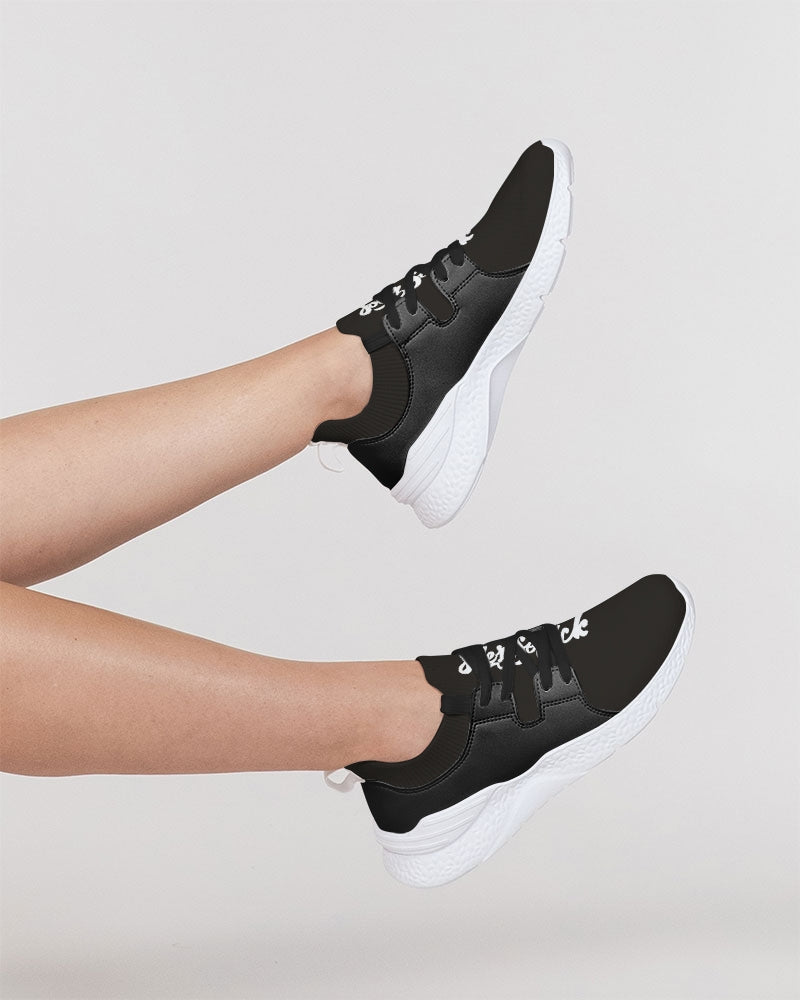 Women's Two-Tone Sneaker (Black)