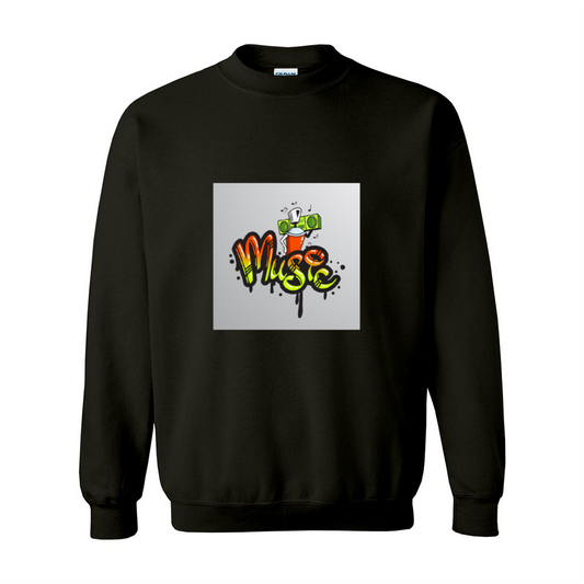 "Music" Sweatshirts (Multiple Colors)