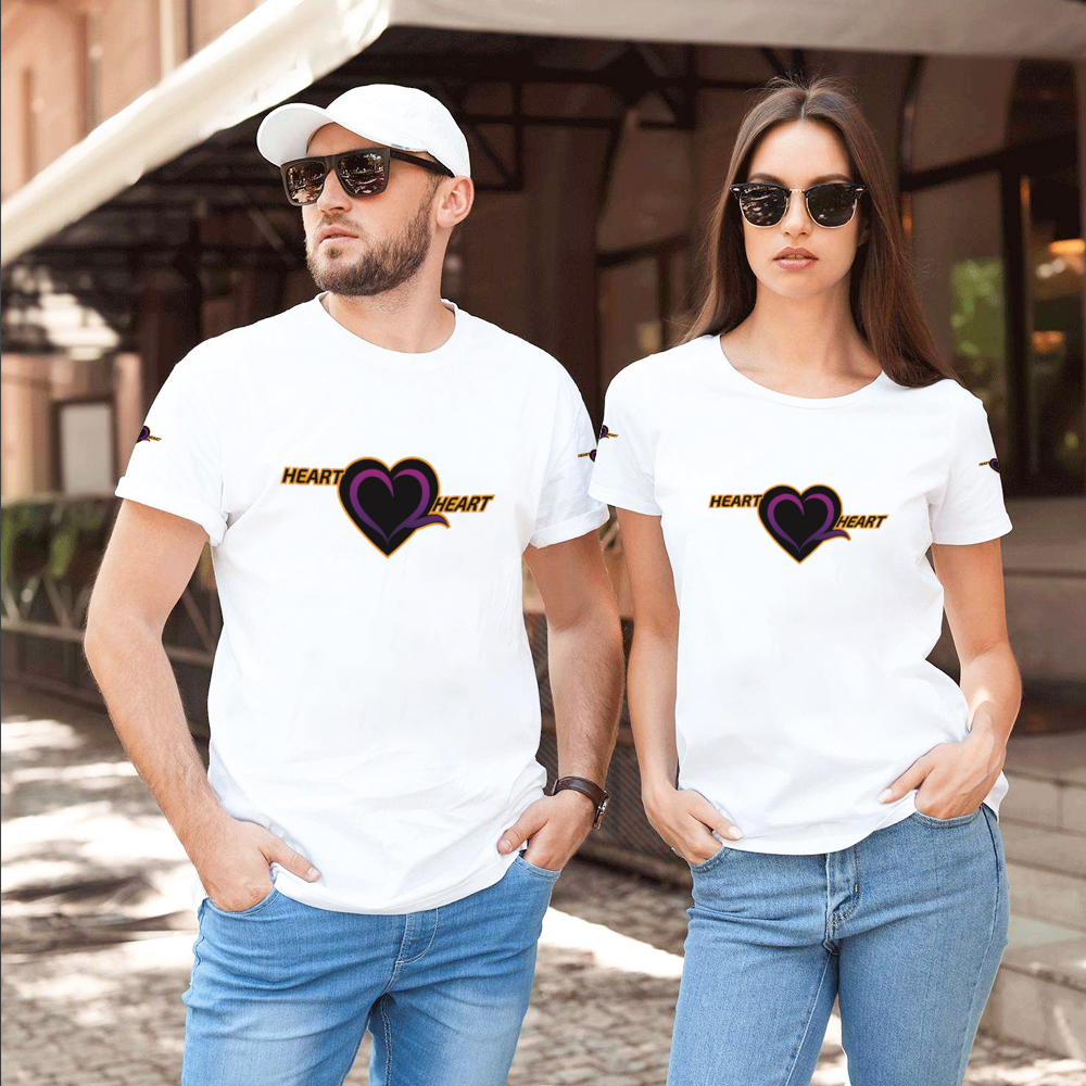 "Heart2Heart" T-shirts (Multiple Colors)