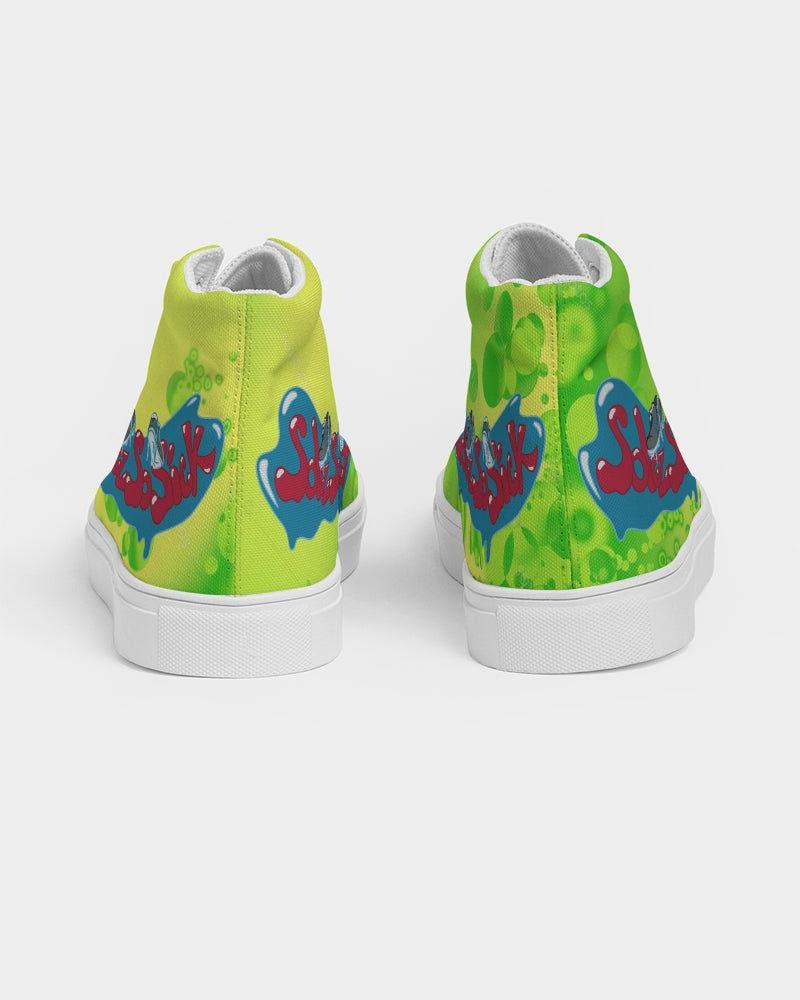 Slime Solez Men's Hightop Canvas Shoe