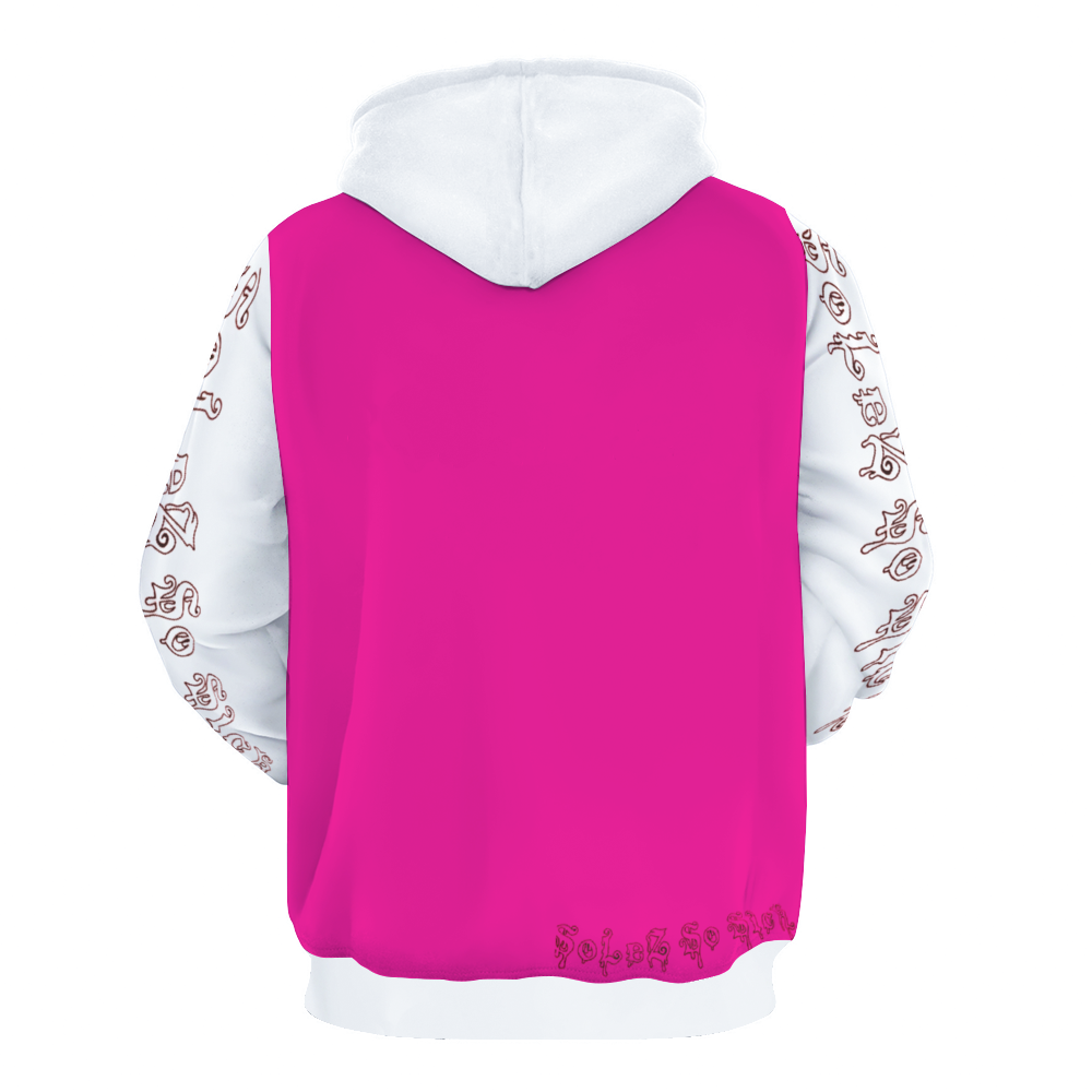 SolezSoSick Pink "Heartless" Hoodie with Pockets