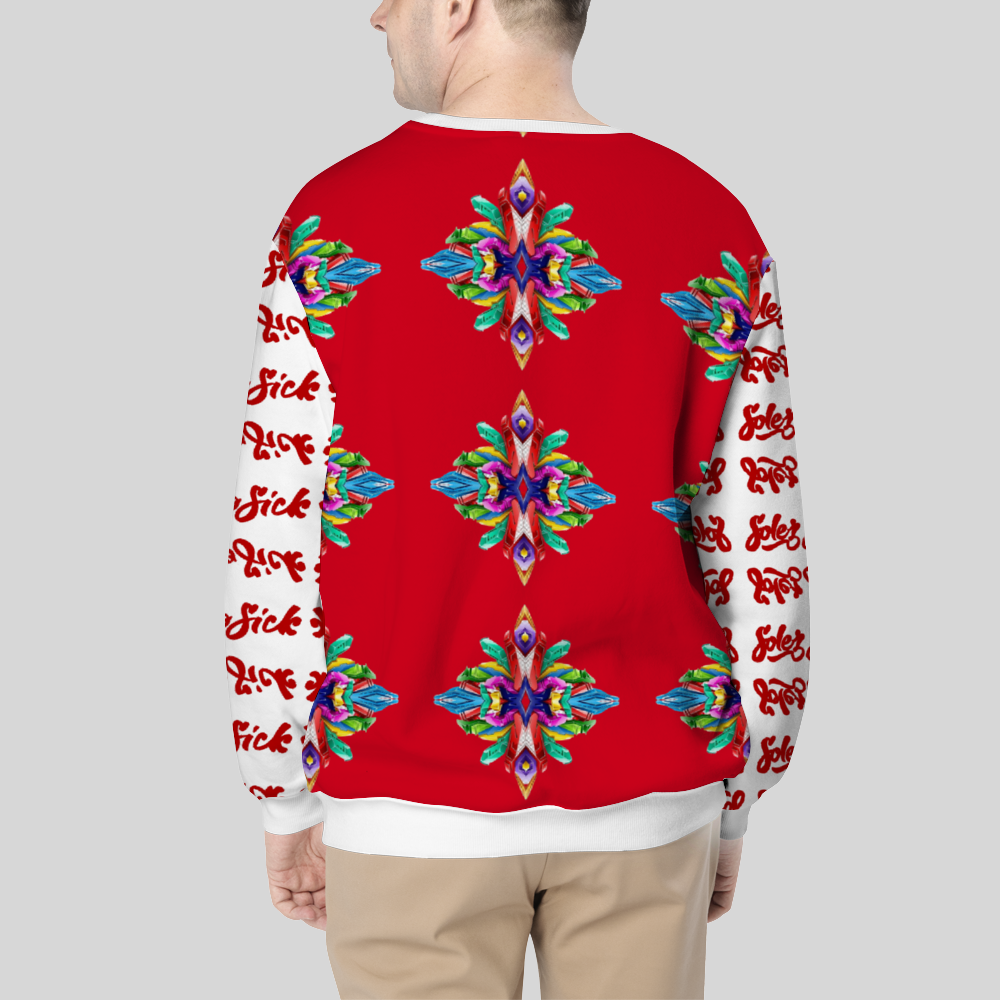 SolezSoSick Red/White Sweatshirt